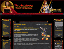 Tablet Screenshot of kohan.chimaerica.com